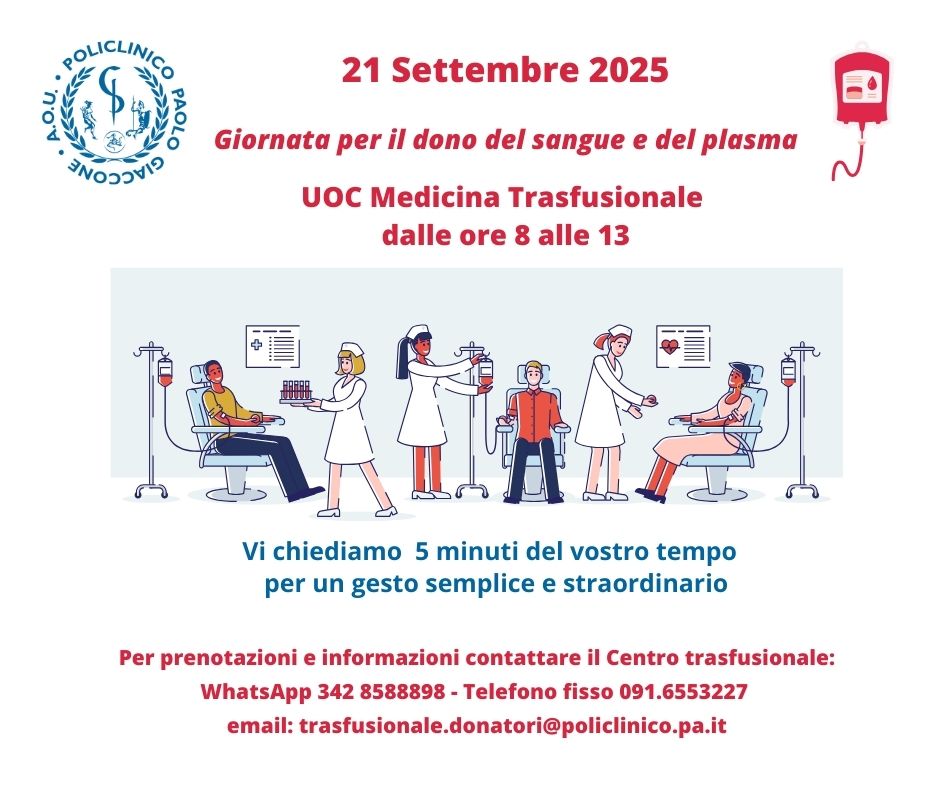 giornata donazione sangue