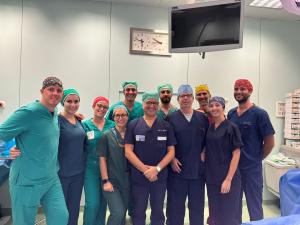 Prof. Antonino  Agrusa e team Chirurgia laparoscopica